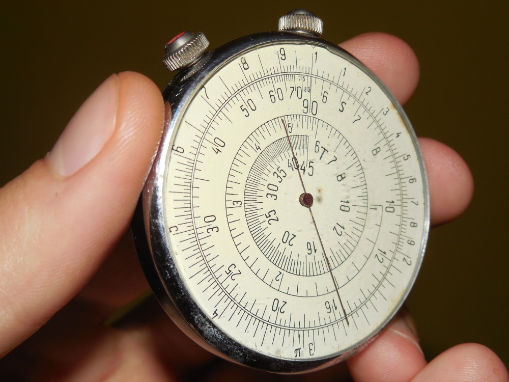 AuX: Inedit instrument rusesc rar KL-1, liniar circular dublu cu cutie ...