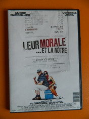 LEUR MORALE... ET LA NOTRE (2008) - CU: ANDRE DUSSOLLIER SI VICTORIA ABRIL - DVD DE COLECTIE - SUBTITRAT IN ROMANA foto