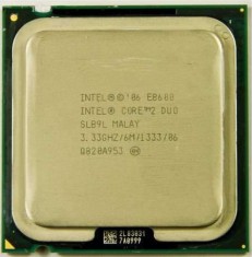procesor intel core 2 duo E8600 3.33Ghz FSB 1333 6MB cache socket LGA 775 foto