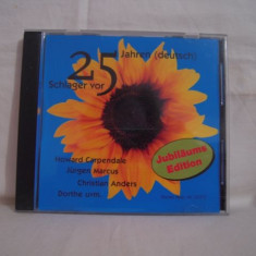 CD Sclager Vor 25 Deutsch- hituri muzica germana, original