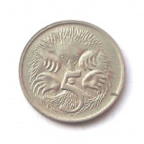 G2. AUSTRALIA 5 CENTS CENTI 1973, 2.80 g., Copper-Nickel, 19.41 mm **, Australia si Oceania