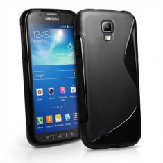 HUSA Galaxy S4 Active i9295 Samsung NEAGRA SILICON GEL TPU sunt superioare celor din silicon Asigura protectie impotriva zgarieturilor WAVE S-LINE foto