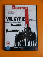 VALKYRIE (2008) - CU: TOM CRUISE, KENNETH BRANAGH, BILL NIGHY, TOM WILKINSON, TERENCE STAMP - DVD DE COLECTIE - SUBTITRAT IN ROMANA foto