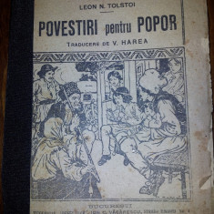 POVESTIRI PENTRU POPOR LEON L TOLSTOI BIBLIOTECA PENTRU POPOR,NR 16 1923