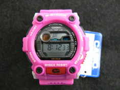 CEAS CASIO G-SHOCK G-7900 PINK EDITION -MECANISM JAPONEZ-POZE 100% REALE-PRET IMPORTATOR-GARANTIE-LIVRARE GRATIS-STOC LIMITAT foto