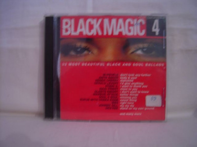 Vand CD dublu Black Magic 4-33 Most Beautiful Black Soul Ballads, original foto