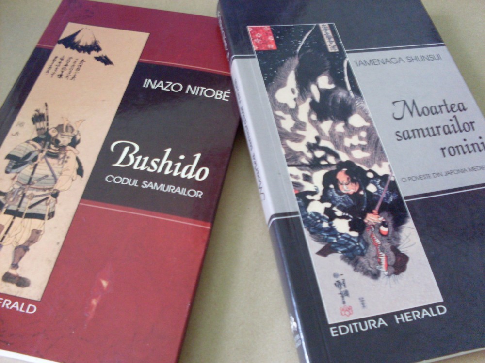 3 CARTI SAMURAI : INAZO NITOBE - BUSHIDO, CODUL SAMURAILOR + TAMENAGA ...