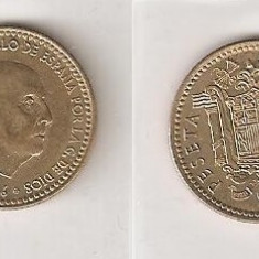 SPANIA 1 PESETA 1966