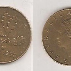 ITALIA 20 LIRE 1958