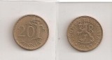 FINLANDA 20 PENNIA 1963