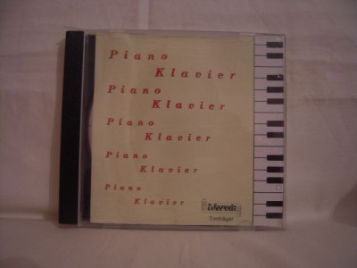 CD Piano - Klavier, original foto