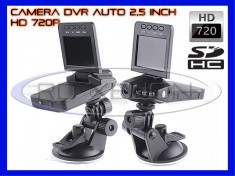 CAMERA VIDEO DVR-047 AUTO DVR CU INREGISTRARE HD 720p CICLICA - DISPLAY 2,5 INCH, INFRAROSU NIGHT VISION, SENZOR MISCARE, MARTOR ACCIDENT, EVENIMENTE foto