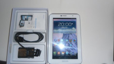 Tableta Samsung Galaxy Tab2 P3100 7&amp;quot;, 8GB, Wi-Fi, 3G, Android 4.0, Alba. foto