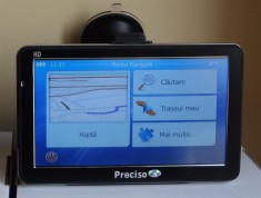 GPS SUPER Navigatie WiFi , Procesor 1200 MHZ ( 1.2GHz), 8GB memorie, 512 Ram, Ecran URIAS 7&amp;quot; HD, iGoPrimo 3D - FULL Europa,NOU, Pt. TIR, AUTO,TAXI foto