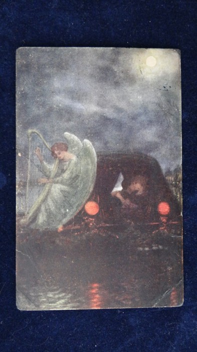 E.B. Magdic &quot;Plimbare cu gondola&quot; - circulata - cod V-116