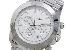 CEAS FOSSIL CH2847 PRET IN MAGAZIN 139 Euro BARBAT BRATARA METAL OTEL-INOX NOU IN CUTIE CADOU SUBACVATIC CRONOGRAF ORIGINAL LIVRAREA GRATIS DE FIRMA foto