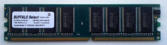 DDR1 1GB BUFFALO Select 400 PC3200 CL3 testat |B27| foto