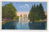 1402 - CLUJ, Lacul din parc - old postcard - unused - 1931, Necirculata, Printata