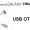 CABLU P5110 Galaxy Tab 2 10.1 OTG ON THE GO Permite conectarea dispozitivelor cu conector USB ADAPTOR MUFA LATA TABLETA SAMSUNG mouse tastatura stick