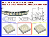 SET 10 BUC LED LEDURI SMD PLCC6 5050 - ILUMINARE INTERIOR AUTO, BORD, Universal, ZDM