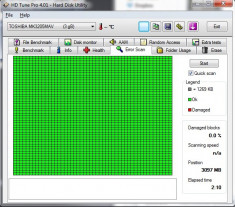 Hdd 3 GB Toshiba IDE 2,5 inch Laptop MK3205MAV foto