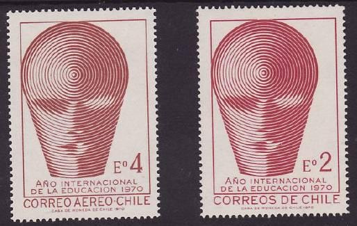 Chile 1970 - cat.nr.734-5 neuzat,perfecta stare