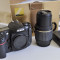 Nikon D300 + 2 obiective Tamron AF 55-200 f/4-5.6 Di II LD Macro si AF-S Micro NIKKOR 40 mm DX 1:2.8G / Aparat foto NIKON D300, 2 obiective si card