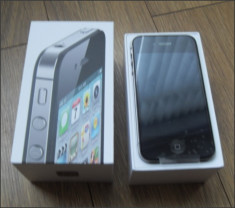 Telefon mobil Apple iPhone 4S, 32GB, Black NOU NOU NEVERLOCKED foto