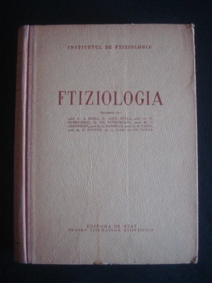 A. BRILL, ALEX.BULLA, N. BUMBACESCU - FTIZIOLOGIA {1952} foto