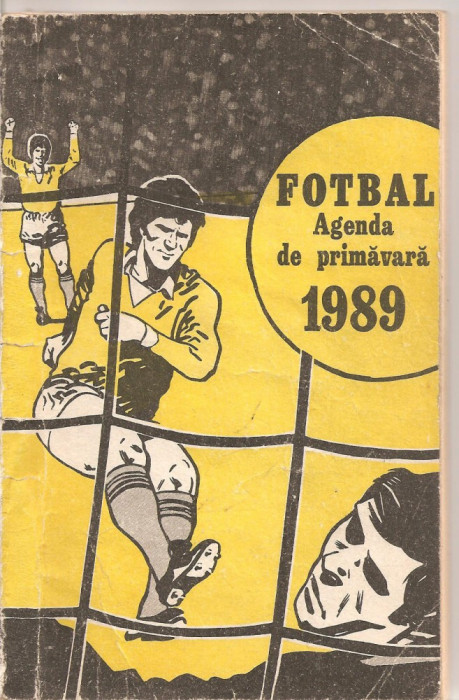 (C4647) FOTBAL. AGENDA DE PRIMAVARA 1989