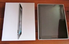iPad 3, Ecran Retina, 16GB, Wi-Fi NEGRU/BLACK NOU NOU CERTIFICAT DE GARANTIE SCRIS foto