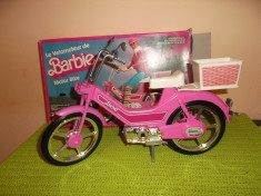 Barbie mattel scuter de colectie 1983 in cutia originala d1 foto