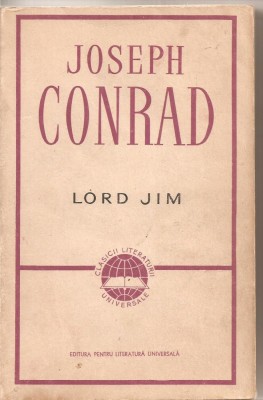 (C4665) LORD JIM DE JOSEPH CONRAD, ELU, 1964, TRADUCERE DE TICU ARCHIP foto