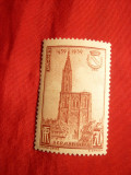 Serie Catedrala Strasbourg 1939 Franta , 1 val.