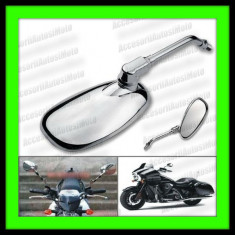 OGLINZI MOTO AMERICAN STYLE Crome M10 Chopper Naked Atv Scuter Retro American Style foto