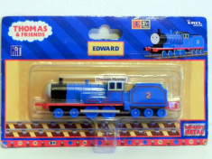 ERTL trenulet Die-cast Thomas the Tank Engine - locomotiva EDWARD [1988] -ambalaj original- (transport 2.6 RON la plata in avans) - NOU / DE COLECTIE foto