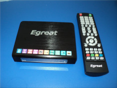 Media player Egreat R6S, Full HD, 3D, Android, USB 3.0, eSATA, Blu-Ray, Web Browser foto