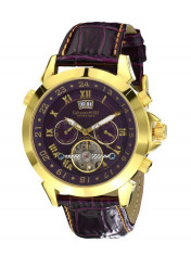 Ceas de lux Calvaneo 1583 Astonia Gold Violet, original, nou, cu factura si garantie! foto