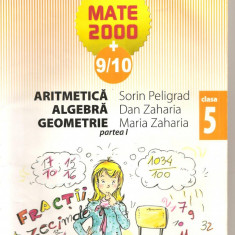 (C4626) ARITMETICA, ALGEBRA, GEOMETRIE, CLASA A V-A, PARTEA I, AUTORI: SORIN PELIGRAD, DAN ZAHARIA SI MARIA ZAHARIA, EDITURA PARALELA 45, 2009