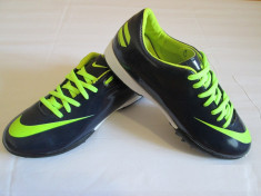 Adidasi Ghete Football Nike Mercurial bleu foto