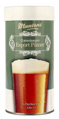 Muntons Connoisseurs Export Pilsner 1.8kg - kit pentru bere pilsner - faci 23 litri de bere super buna! foto