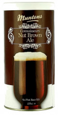 Muntons Connoisseurs Nut Brown Ale 1.8kg - kit pentru bere bruna - faci 23 litri de bere super buna! foto