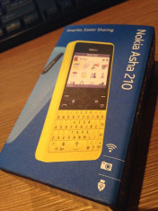 Vand NOKIA ASHA 210 NEGRU DUAL SIM NOU SIGILAT 0 MINUTE !! foto