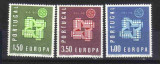 PORTUGALIA 1961, EUROPA CEPT, serie neuzata, MNH