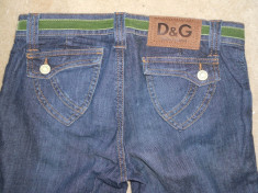 Jeans blugi dama D&amp;amp;amp;amp;G eticheta - holograma autenticitatii, NOI ! Foarte frumosi!26/27 foto