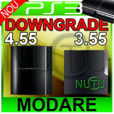 Modare PlayStation 3, Downgrade PS3 3.55 - 4.70 foto