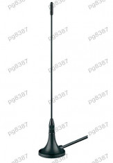 Antena TV auto, 17 cm., DVB-T, fixare cu magnet - 001071 foto