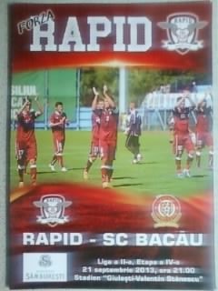 Rapid Bucuresti - SC Bacau (21.09.2013) foto