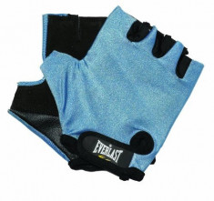 Manusi fitness dama din piele si material textil Everlast - LICHIDARE STOC! foto