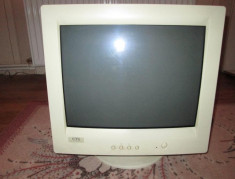 Monitor calculator 17&amp;quot; CRT perfect functional, orice unitate foto